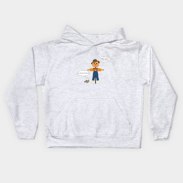 Scarecrow Kids Hoodie by chyneyee